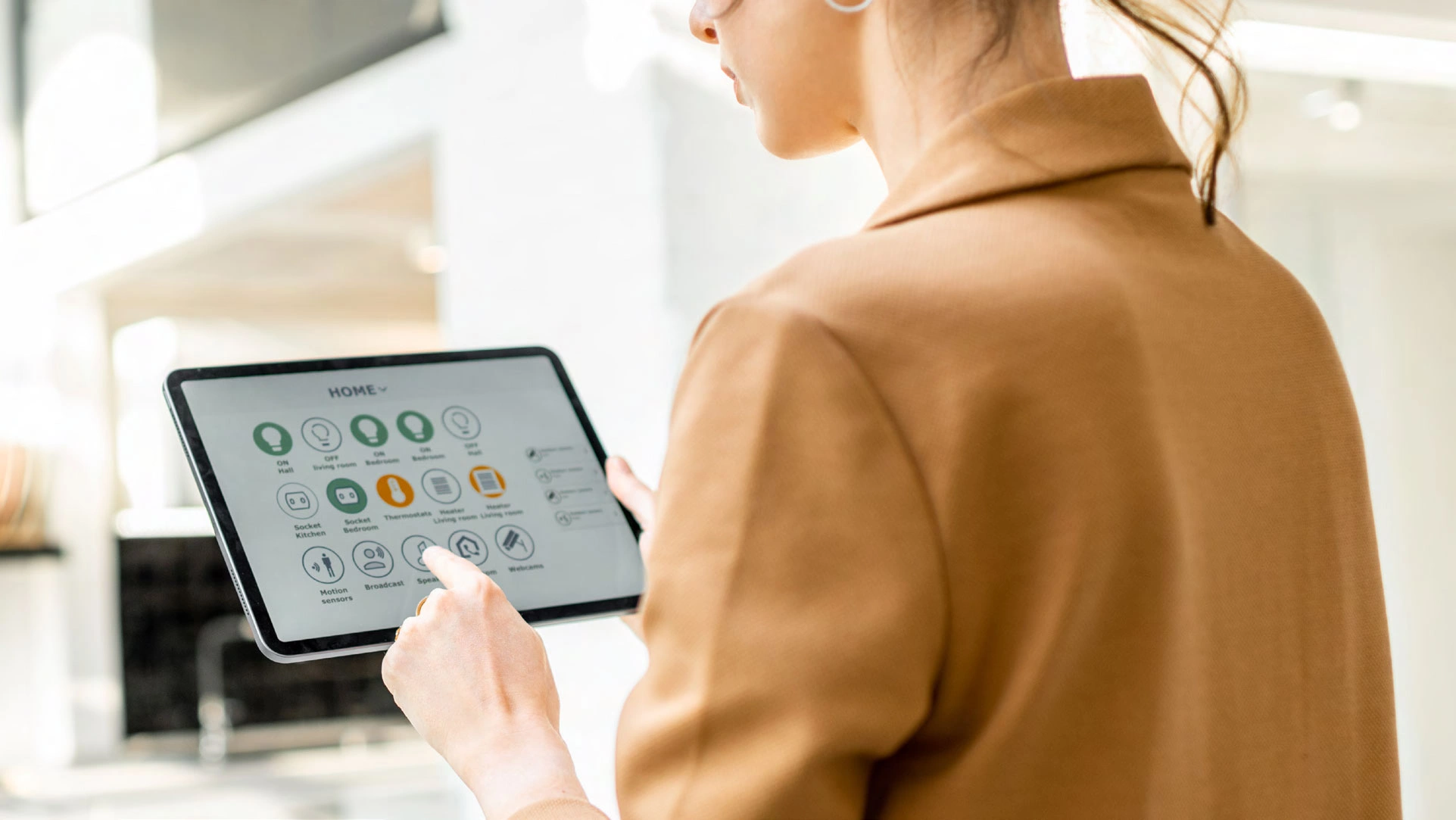 smart home სისტემა ხელმისაწვდომია